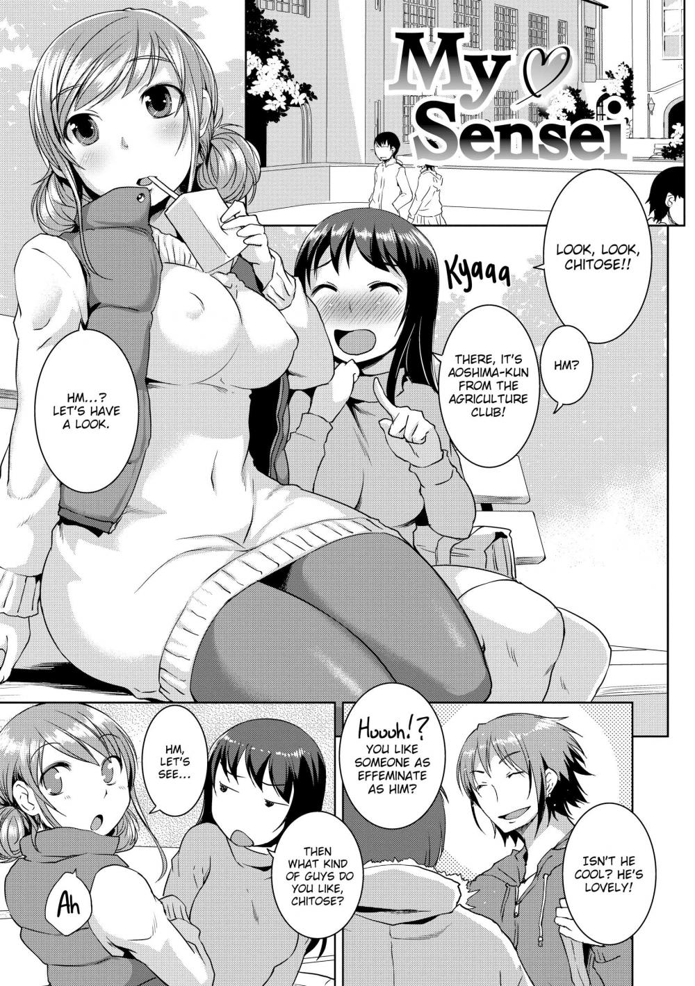 Hentai Manga Comic-Peachy-Butt Girls-Chapter 11 - my sensei-1